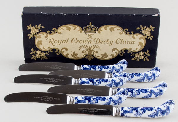 Knives set of six tea c1950